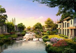 居住區(qū)住宅園林景觀項(xiàng)目現(xiàn)代效果圖設(shè)計(jì)資料庫構(gòu)建與應(yīng)用